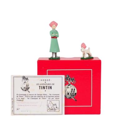 Tintin Et Milou En Turban - Les Cigares du Pharaon - Pixi