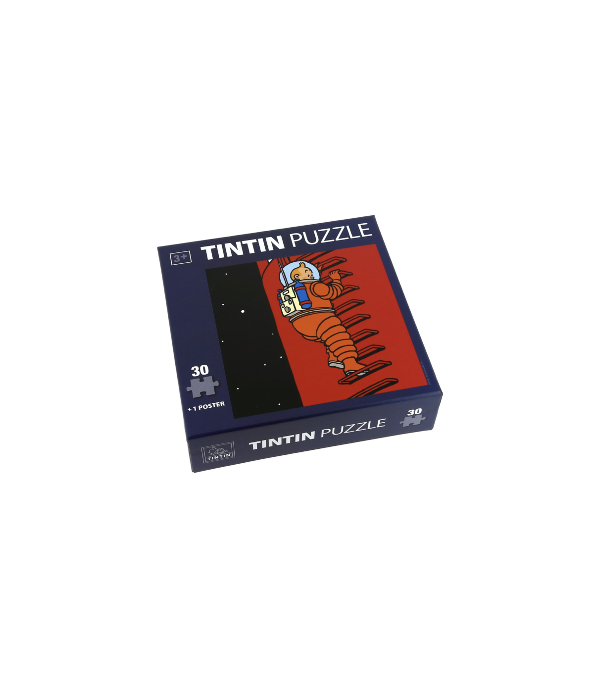 Puzzle Moulinsart Tintin - Lune Echelle (30 pièces)