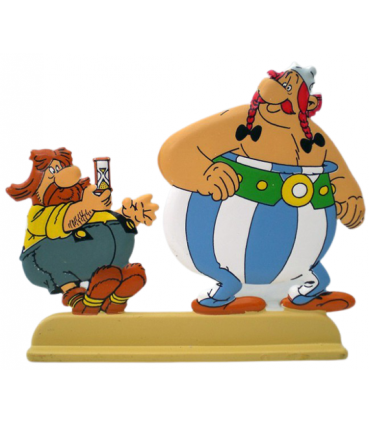 Les Archives Astérix - Atlas - Figurines Métal N°7 - Petisuix & Obélix